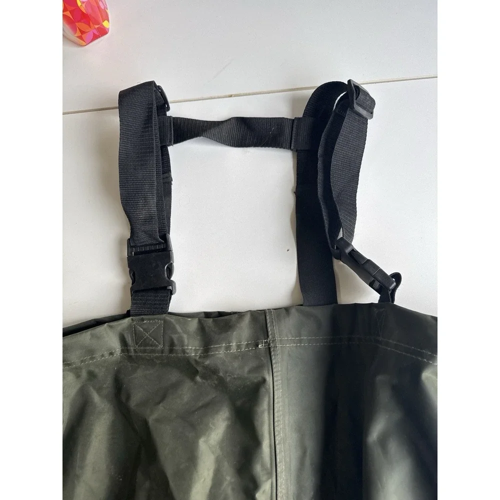 Men's Size 9 Chest Waders PVC Fishing Hunting Waterproof Boot Foot